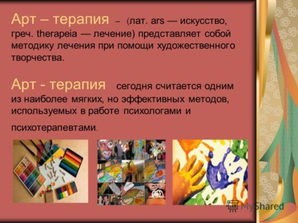 Prezentare pe tema terapiei artistice în psihologie