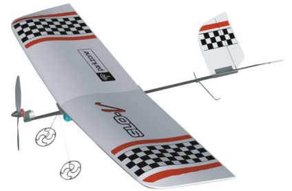Modele controlate de radio de aeronave parkzone slo-v, rtf, instruire electrică