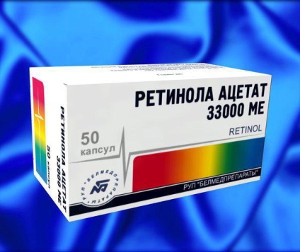 Acetat de retinol (capsule), instrucțiuni de utilizare și recenzii