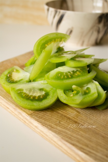 A zöld paradicsom saláta recept petrezselyemmel - 1001 ételből készült gyors saláták