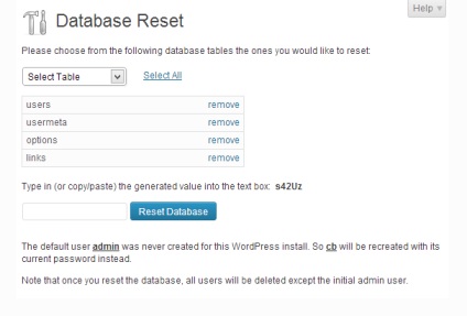 Wordpress baze de date de optimizare ghid și de rezervă