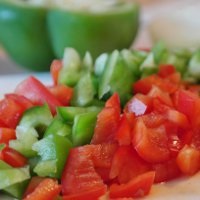 Saláta uborka és paprika a télen