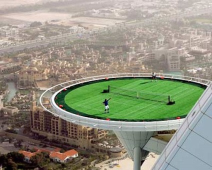 Cel mai mare teren de tenis din lume