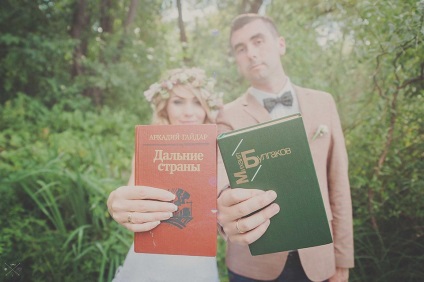 A boldogság két esküvői Julia és Sergeya számára