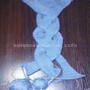 Eșarfe de tricotat tricotate