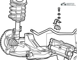 Demontarea și instalarea barei de stabilizare - volvo s40