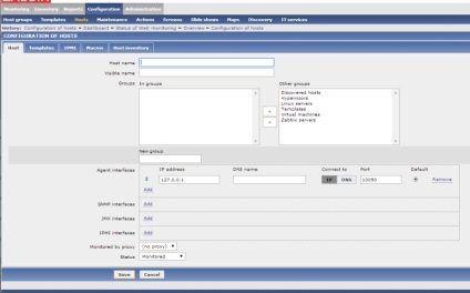 Compararea sistemelor de monitorizare a sistemelor de monitorizare a rețelei zabbix și prtg