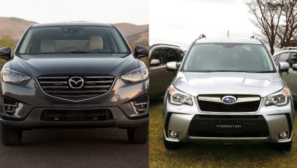 Analiza comparativă a autoturismelor subaru forester xv și mazdacx5