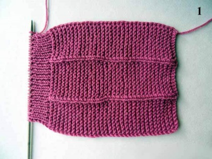Maeștri de tricotat pentru începători - o nouă lucrare în tehnica 