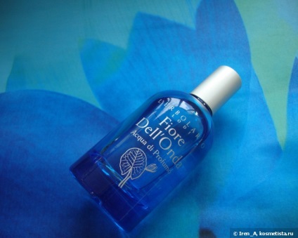 Lustrușul albastru proaspăt și senzual de la l`erbolario fiore dell onda
