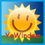 Rezumatul meteo în bara de activități - program yowindow