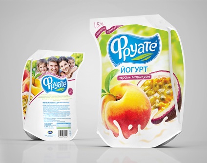Cel mai bun ambalaj, fructe - produse lactate în design de la studioul creativ de branding din Cuba