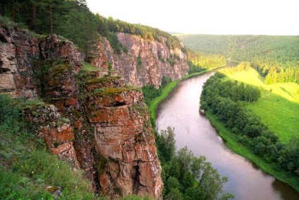 Zone turistice din Bashkortostan - munte yangantau și izvor kurghazak