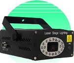 Efecte unice de lumină cu proiectoare simple cu laser