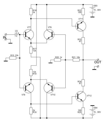 Amplificator de putere Lanzar