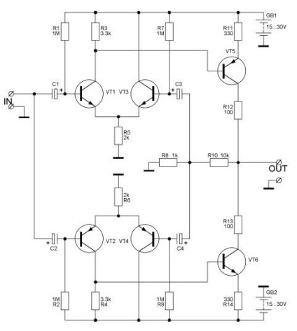 Amplificator de putere Lanzar