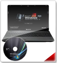 Instalând ferestrele 7, 8, xp pe clopotul laptop-ului, facem recuperarea Windows pe Packard