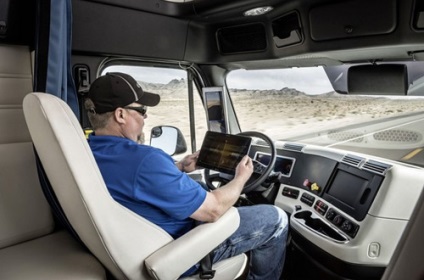 În America a lansat camioane fără camioane camioane de inspirație de transport de marfă (foto, video)