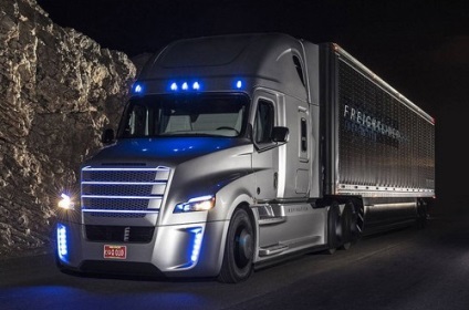 În America a lansat camioane fără camioane camioane de inspirație de transport de marfă (foto, video)