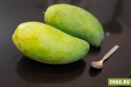 Verde de mango verde