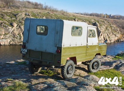 Magnificul vehicul ucrainean pentru toate tipurile de teren Lluz-969 