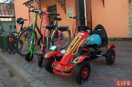 În Grodno a apărut o nouă închiriere de biciclete cu mașini electrice
