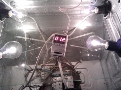 Alegem un senzor al unui termostat de fiabilitate crescută într-un incubator automat, digital