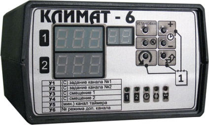 Egy fokozott megbízhatóságú termosztát érzékelőjét választjuk az inkubátor automatikus, digitális formában