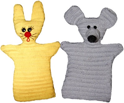Tricotate păpușă-mănuși jurnal grup - tricotate grup de jucării - de sex feminin de rețea socială