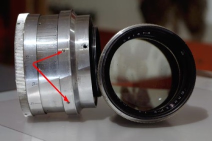 Rangefinder Jupiter-9 remake la Nikon, blog de Dmitriy Evtifyev