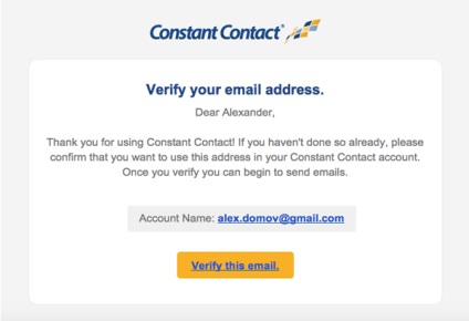 Запускаємо email-розсилку на constant contact, студія комплексного crm-маркетингу out of cloud