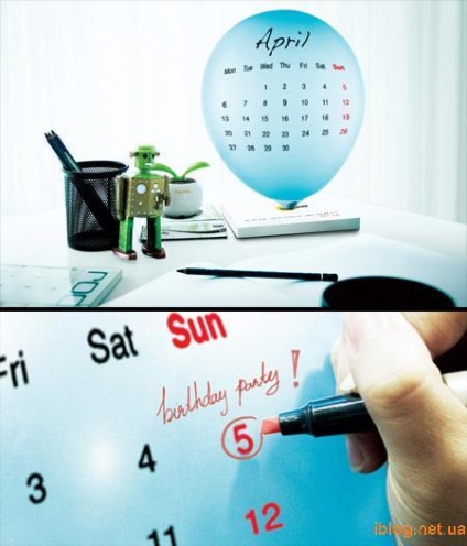 15 Calendare unice pentru utilizarea zilnică, lucruri la îndemână