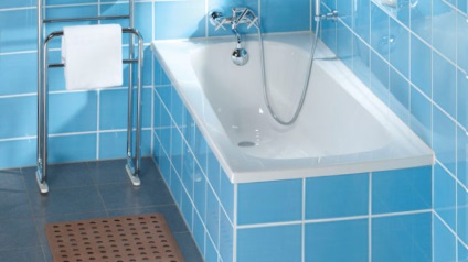 Inserție acrilică în baie - instrucțiuni pentru selectare și instalare!