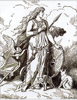 Freya istennő