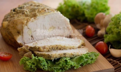 Carne de porc fiartă rece în soluție salină - rețetă cu fotografii pas cu pas (în multivark), toate felurile de mâncare