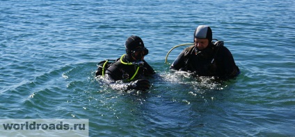 Scufundări pe Marea Neagră, drumurile lumii