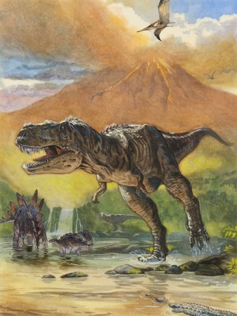 Динозаври и историята на живота на Земята