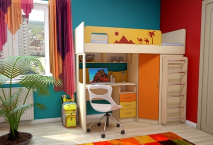 Proiectarea unei camere pentru copii