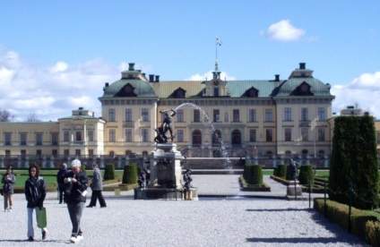 Drottningholm (Stockholm) - istoria palatului - departamentul melancoliei