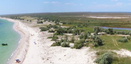 Jarylgach - o insulă unică în Marea Neagră (fotografie)