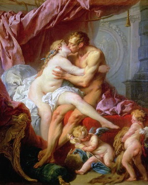 Franzois Boucher este pictor, pictor al erei rococo