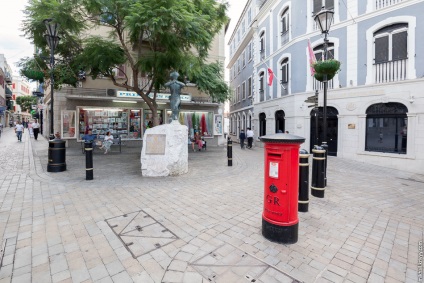 Strâmtoarea Gibraltar, portul și teritoriul de peste mări