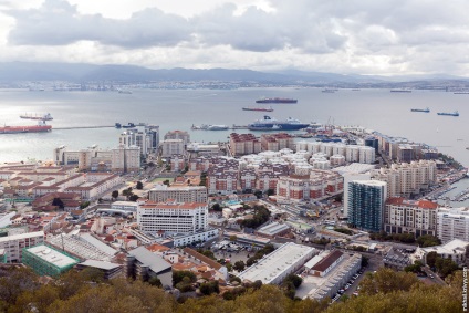 Strâmtoarea Gibraltar, portul și teritoriul de peste mări