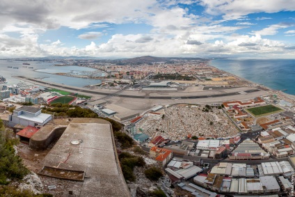 Strâmtoarea Gibraltar, portul și teritoriul de peste mări