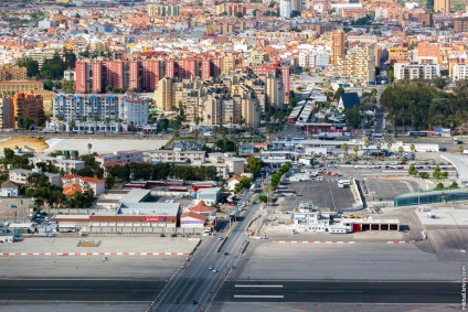 Strâmtoarea Gibraltar, portul și teritoriul de peste mări