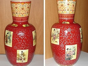 Имитация антични китайски вази китайски красота - честни майстори - ръчна изработка, ръчно изработени