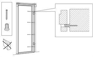 Instrucțiuni pentru instalarea ușilor interioare