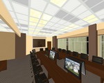 Interiorul sălii de conferințe și săli de ședințe