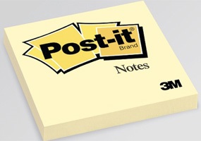 Istoria pliante lipicioase post-it