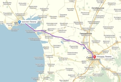 Cum se ajunge de la Simferopol la Yalta, Evpatoria și Alushta
